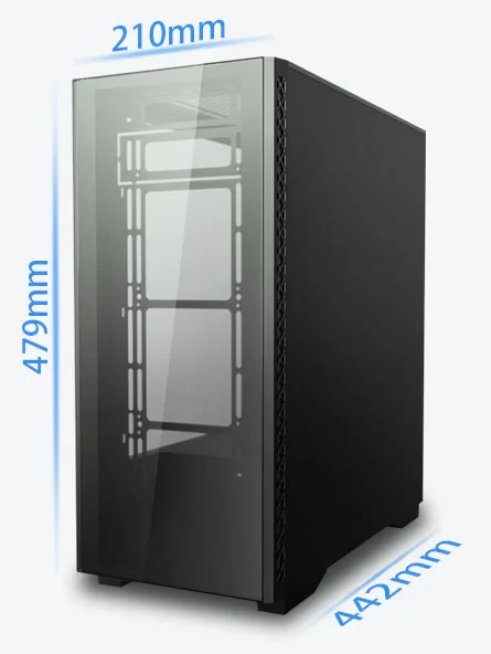 Vỏ Case PC DeepCool MATREXX 50 Black - ATX - Đen - NEW