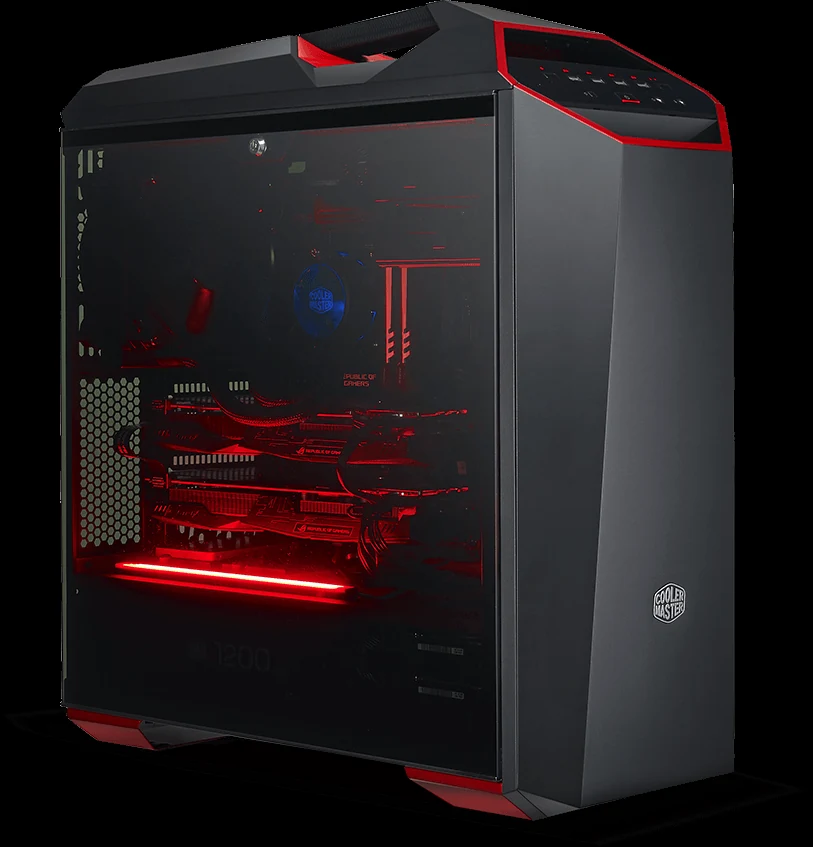 Vỏ Case PC DeepCool QUADSTELLAR Black - E-ATX - Đen - NEW