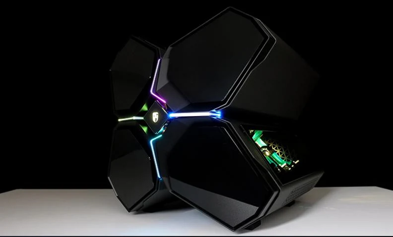 Vỏ Case PC DeepCool QUADSTELLAR Black - E-ATX - Đen - NEW