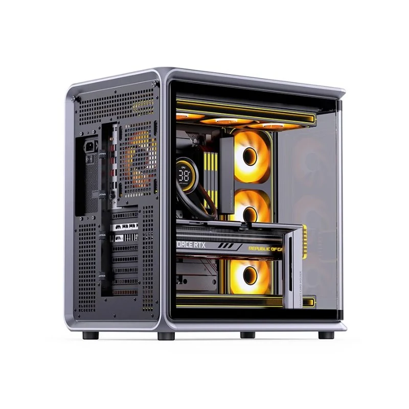 Vỏ Case PC Jonsbo BO400CG - ATX - Xám - NEW