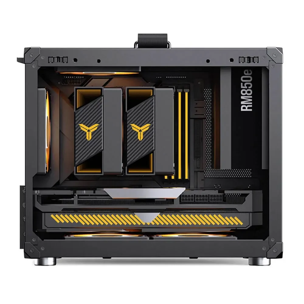 Vỏ Case PC Jonsbo C6 Black - M-ATX - Đen - NEW