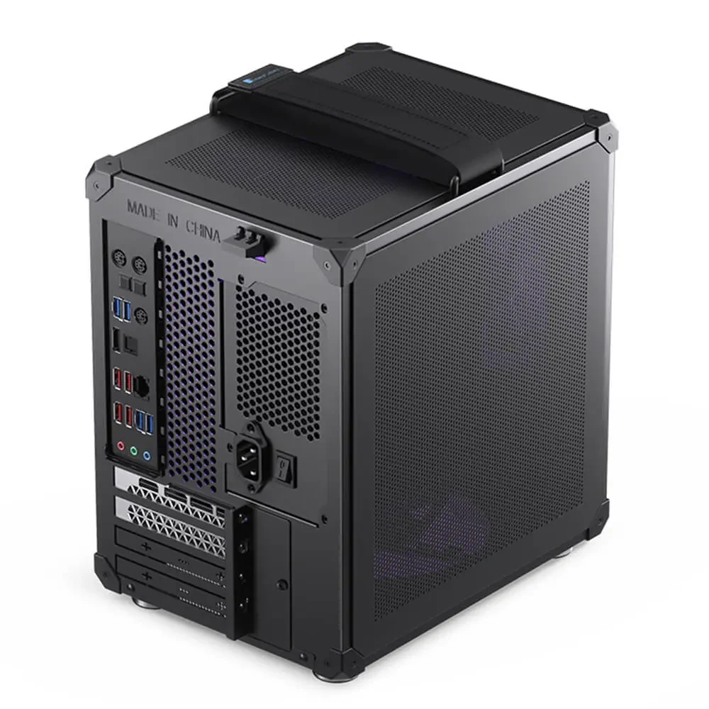 Vỏ Case PC Jonsbo C6 Handle Black - M-ATX - Đen - NEW