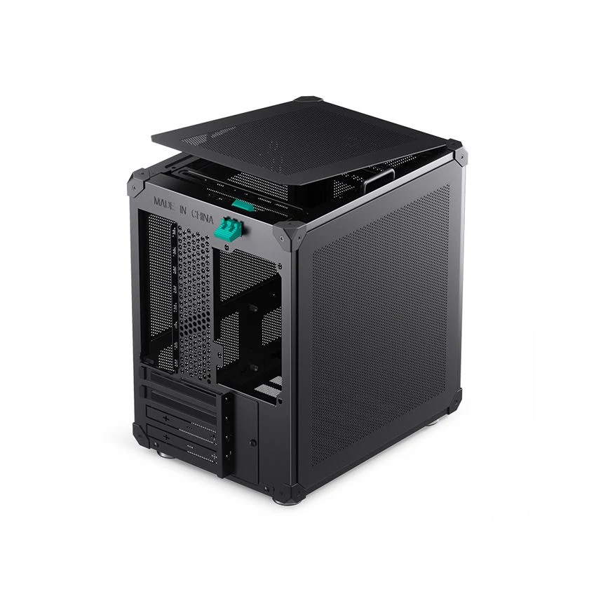 Vỏ Case PC Jonsbo C6 Handle Black - M-ATX - Đen - NEW