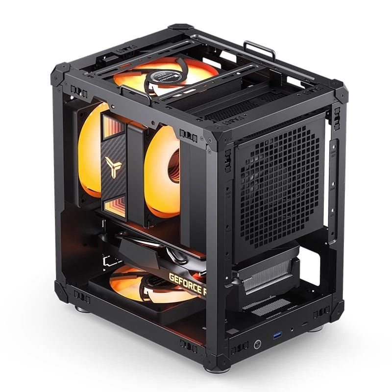 Vỏ Case PC Jonsbo C6-ITX Black - Mini-ITX - Đen - NEW