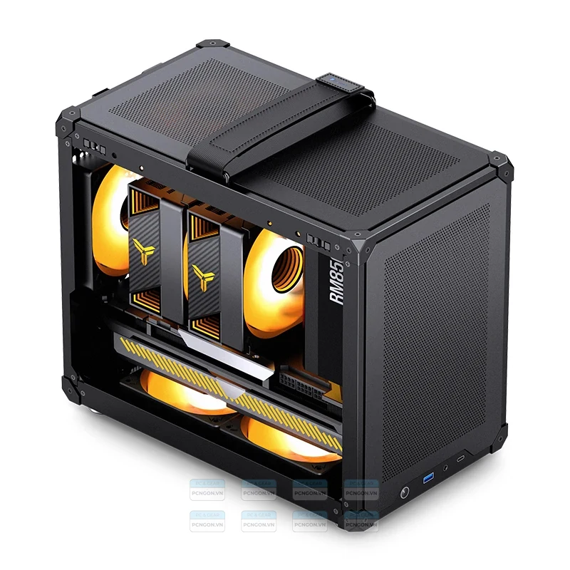 Vỏ Case PC Jonsbo C6-ITX Black - Mini-ITX - Đen - NEW