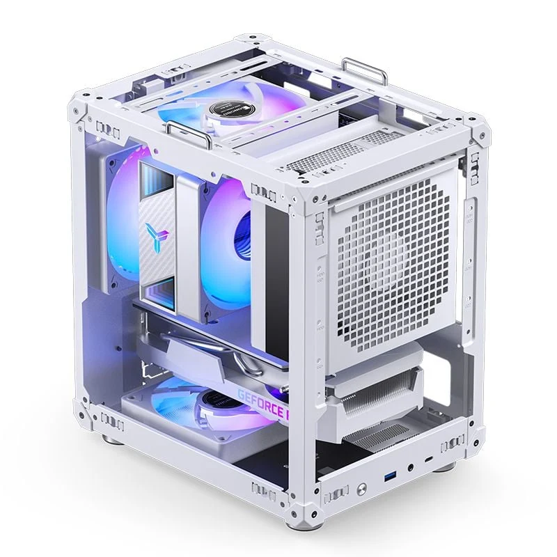 Vỏ Case PC Jonsbo C6-ITX White - Mini-ITX - Trắng - NEW