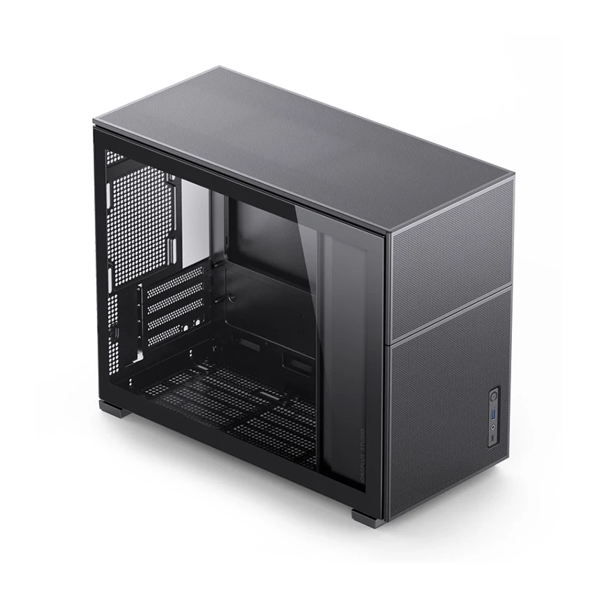 Vỏ Case PC Jonsbo D31 MESH Black - M-ATX - Đen - NEW