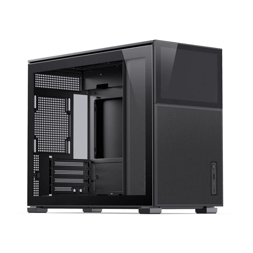 Vỏ Case PC Jonsbo D31 MESH Screen Black - M-ATX - Đen - NEW