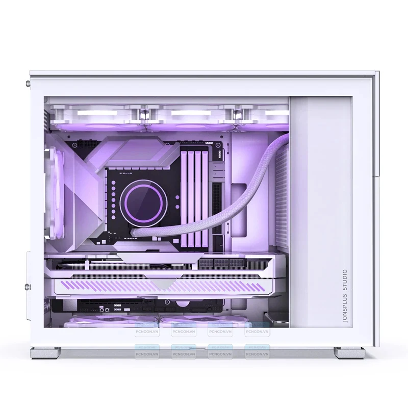 Vỏ Case PC Jonsbo D31 MESH Screen White - M-ATX - Trắng - NEW