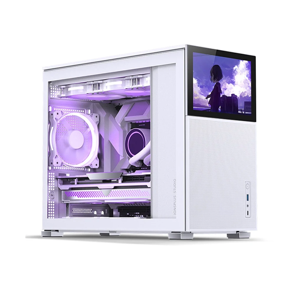 Vỏ Case PC Jonsbo D31 MESH White - M-ATX - Trắng - NEW