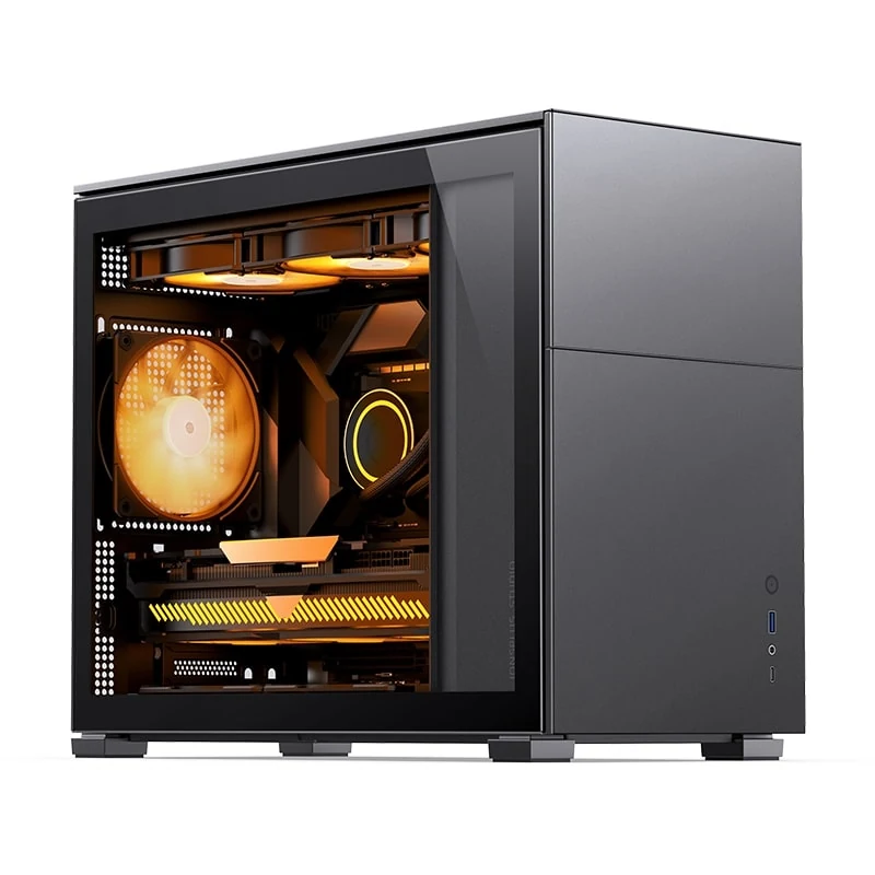 Vỏ Case PC Jonsbo D31 STD Black - M-ATX - Đen - NEW