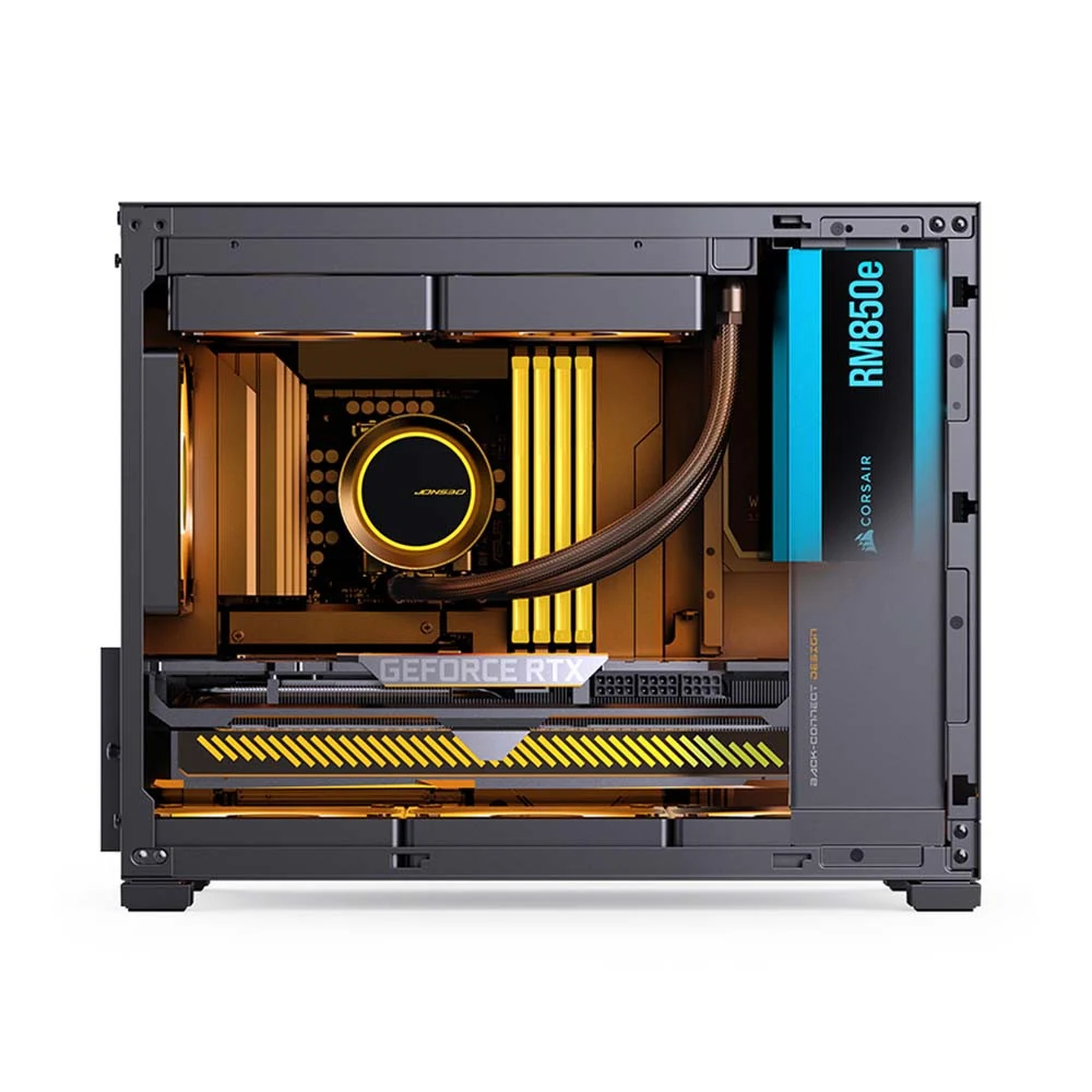 Vỏ Case PC Jonsbo D32 PRO MESH Black - M-ATX - Đen - NEW