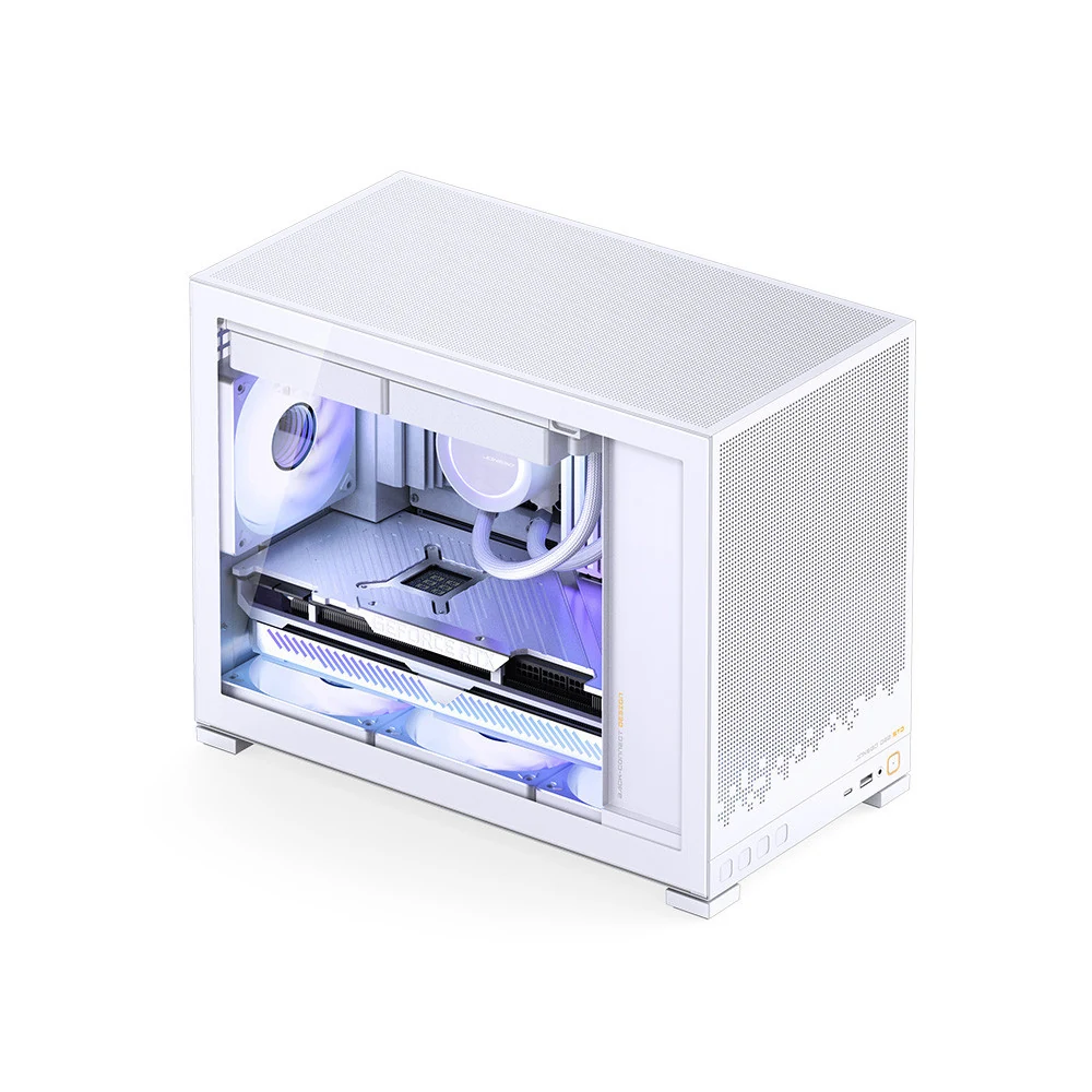 Vỏ Case PC Jonsbo D32 PRO MESH White - M-ATX - Trắng - NEW