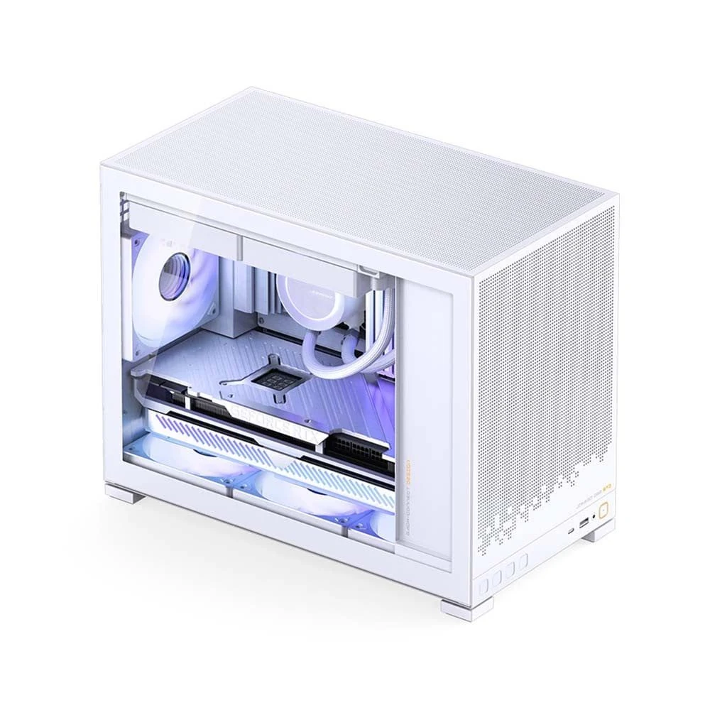 Vỏ Case PC Jonsbo D32 STD White - M-ATX - Trắng - NEW