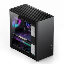 Vỏ Case PC Jonsbo D40 Black - ATX - Đen - NEW