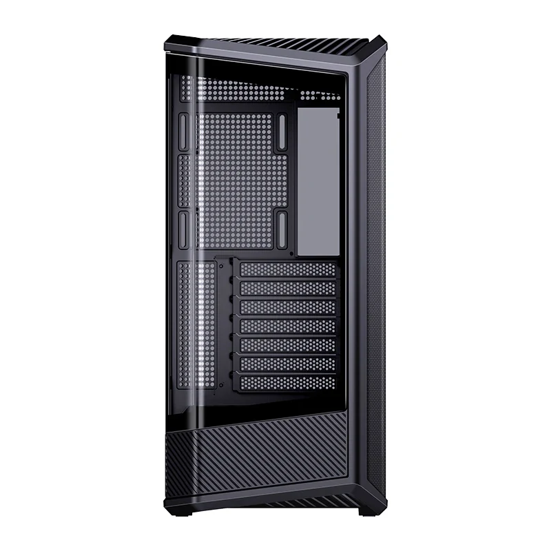 Vỏ Case PC Jonsbo D400 Black - ATX - Đen - NEW