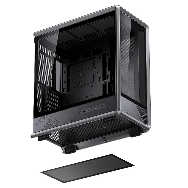 Vỏ Case PC Jonsbo D401 Black - ATX - Đen - NEW