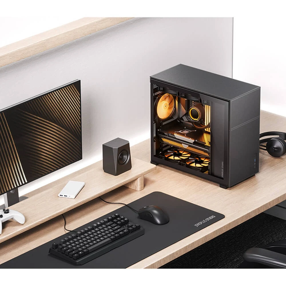 Vỏ Case PC Jonsbo D41 MESH Black - ATX - Đen - NEW