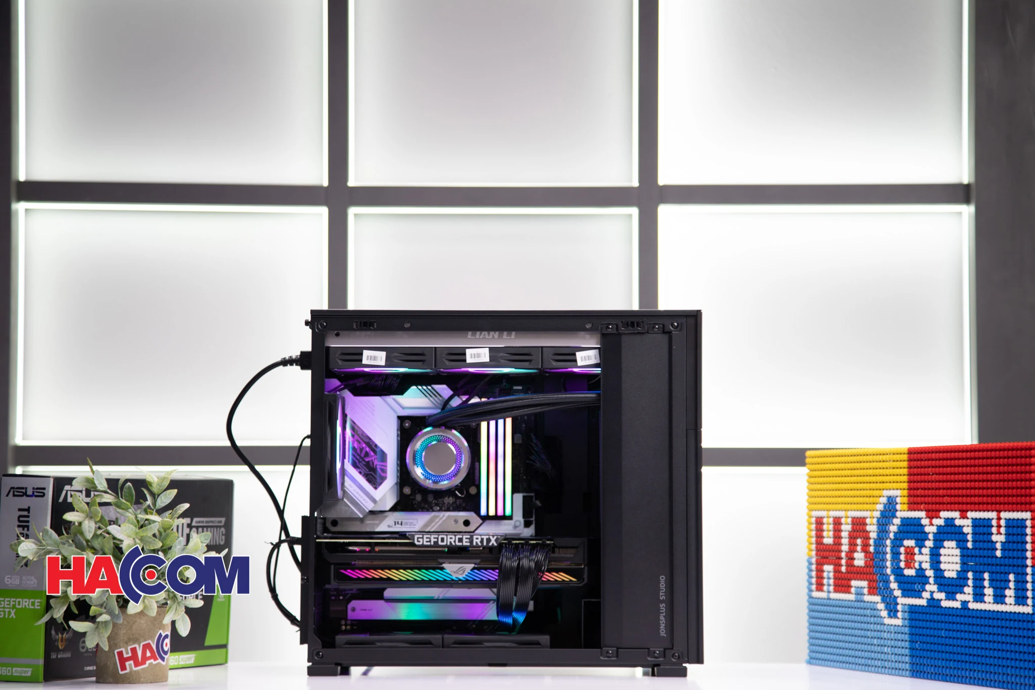 Vỏ Case PC Jonsbo D41 MESH Black - ATX - Đen - NEW