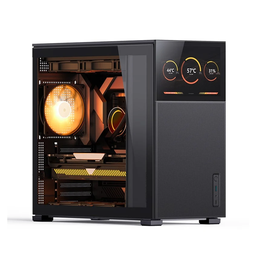 Vỏ Case PC Jonsbo D41 MESH Black - ATX - Đen - NEW