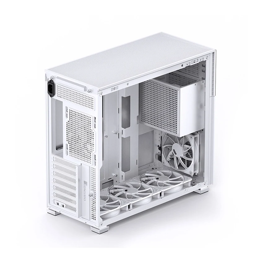 Vỏ Case PC Jonsbo D41 STD Screen White - ATX - Trắng - NEW