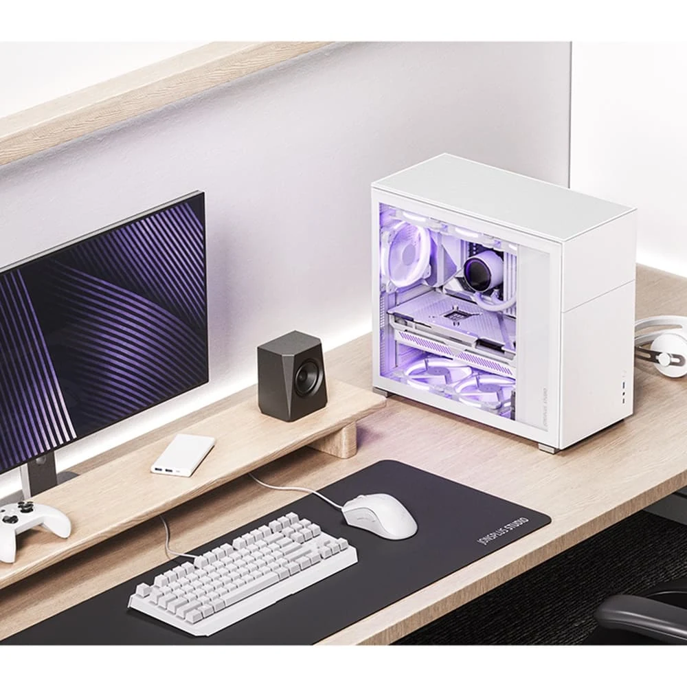 Vỏ Case PC Jonsbo D41 STD White - ATX - Trắng - NEW