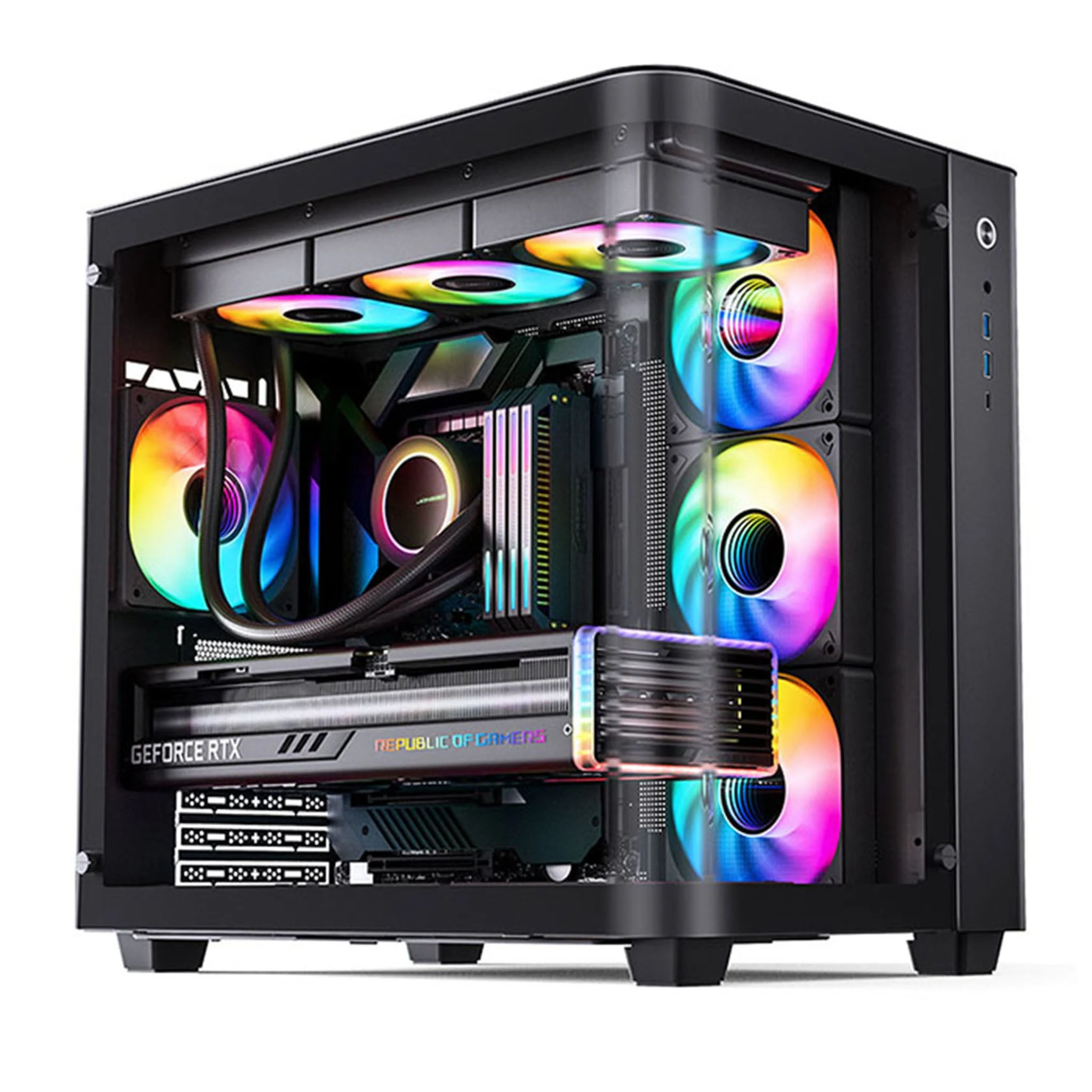Vỏ Case PC Jonsbo MOD-3 Black - ATX - Đen - NEW