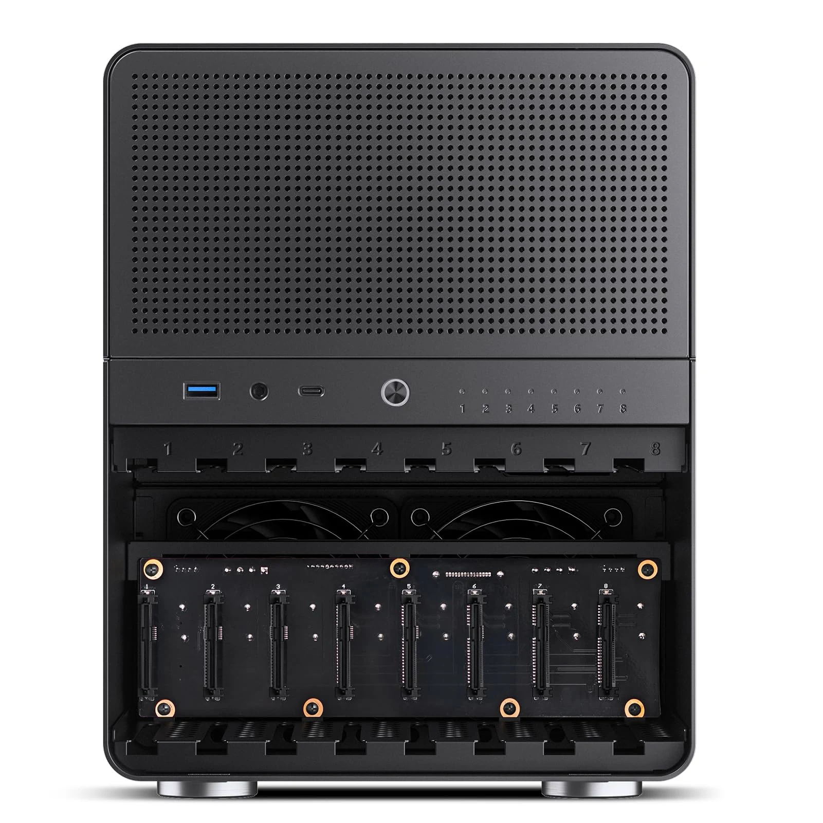 Vỏ Case PC Jonsbo N3 Black - Mini-ITX - Đen - NEW