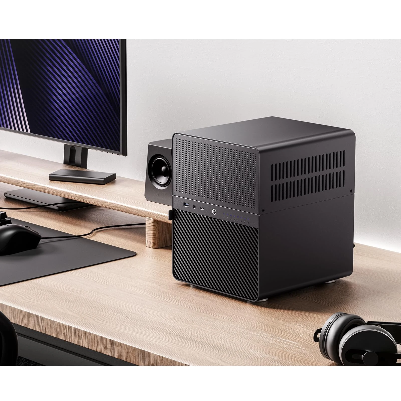 Vỏ Case PC Jonsbo N3 Black - Mini-ITX - Đen - NEW