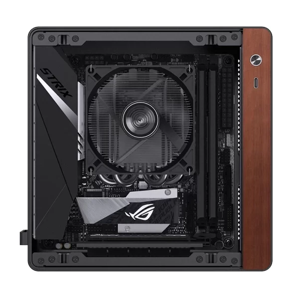 Vỏ Case PC Jonsbo NV10 Black - Mini-ITX - Đen - NEW