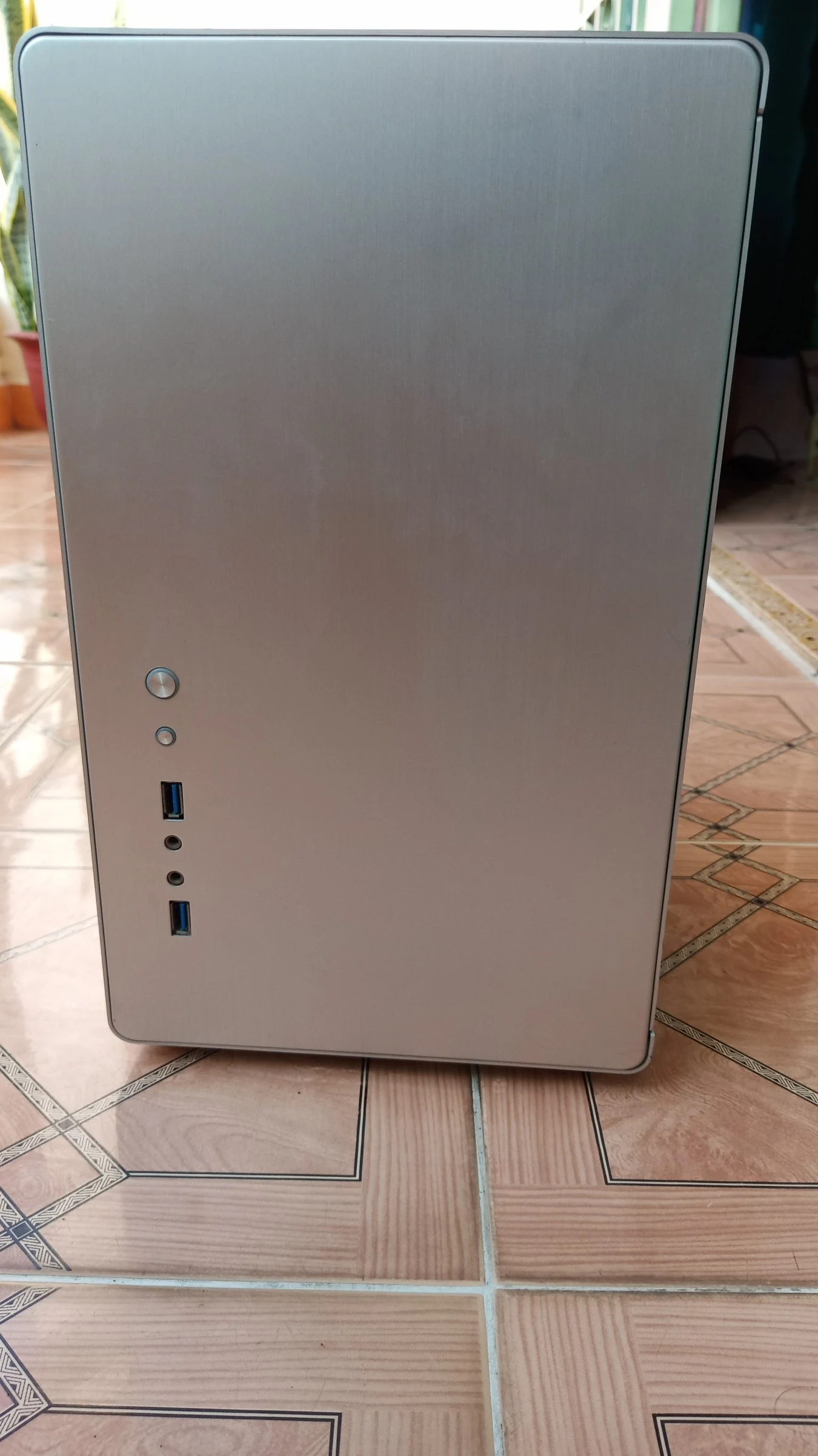 Vỏ Case PC Jonsbo RM2 Silver - M-ATX - Bạc - NEW