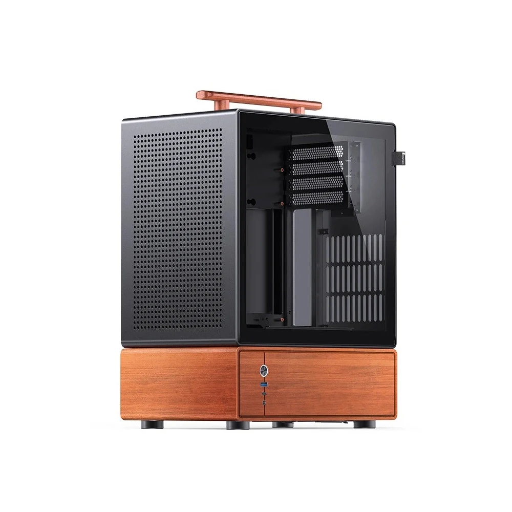 Vỏ Case PC Jonsbo T7 Black - Mini-ITX - Đen - NEW