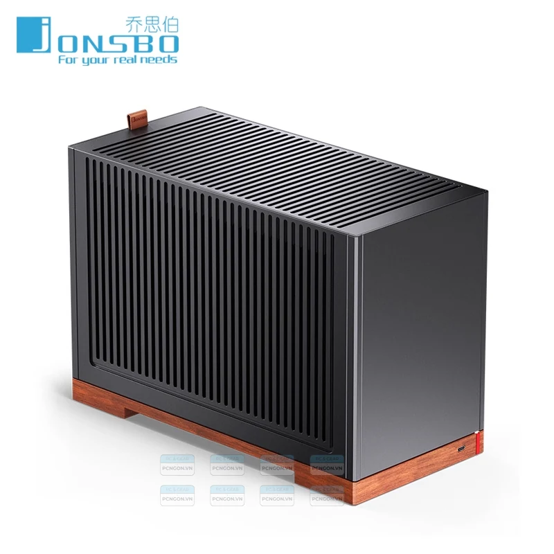 Vỏ Case PC Jonsbo T9 Black - Mini-ITX - Đen - NEW