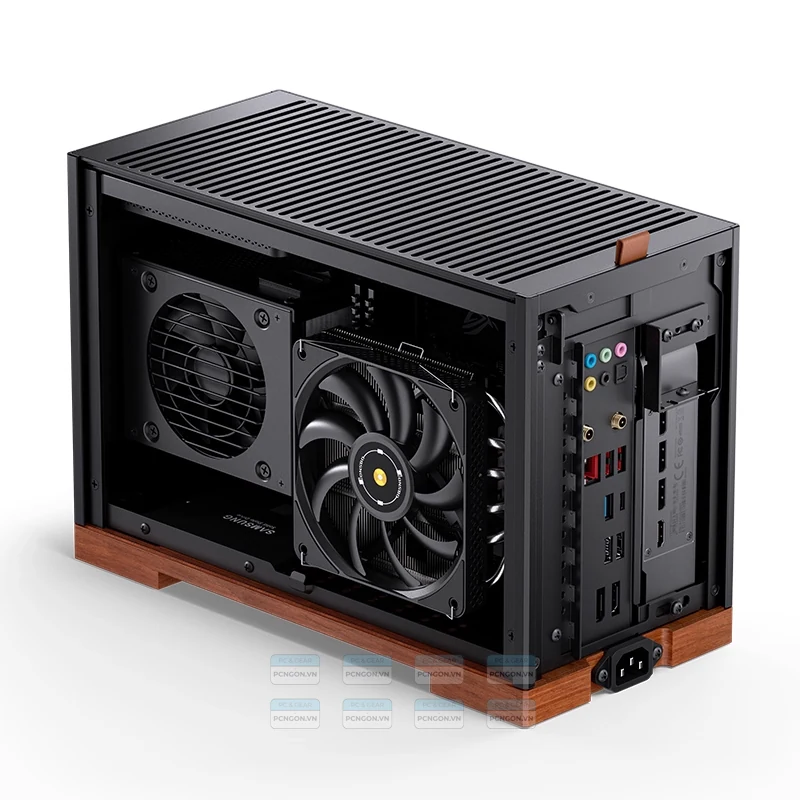 Vỏ Case PC Jonsbo T9 Silver - Mini-ITX - Bạc - NEW