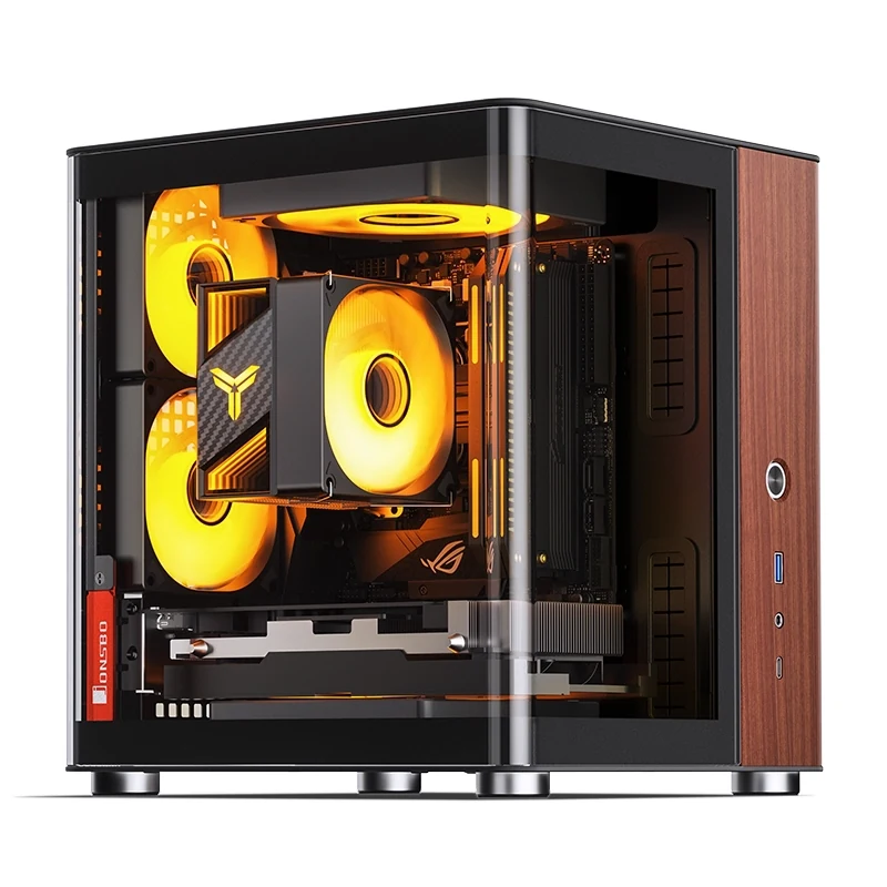 Vỏ Case PC Jonsbo TK-0 Black - Mini-ITX - Đen - NEW