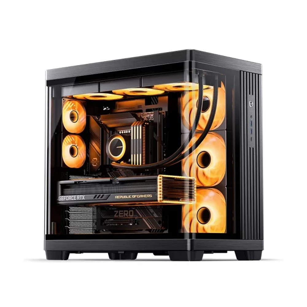 Vỏ Case PC Jonsbo TK-4 Black - ATX - Đen - NEW