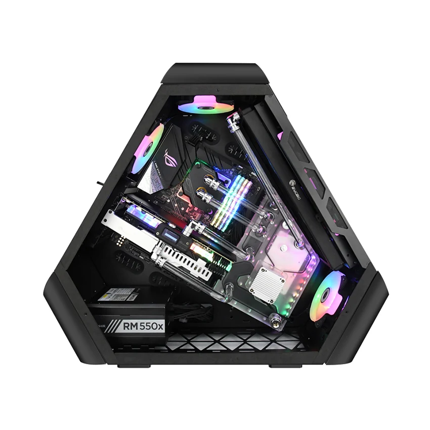 Vỏ Case PC Jonsbo TR03-G Black - ATX - Đen - NEW