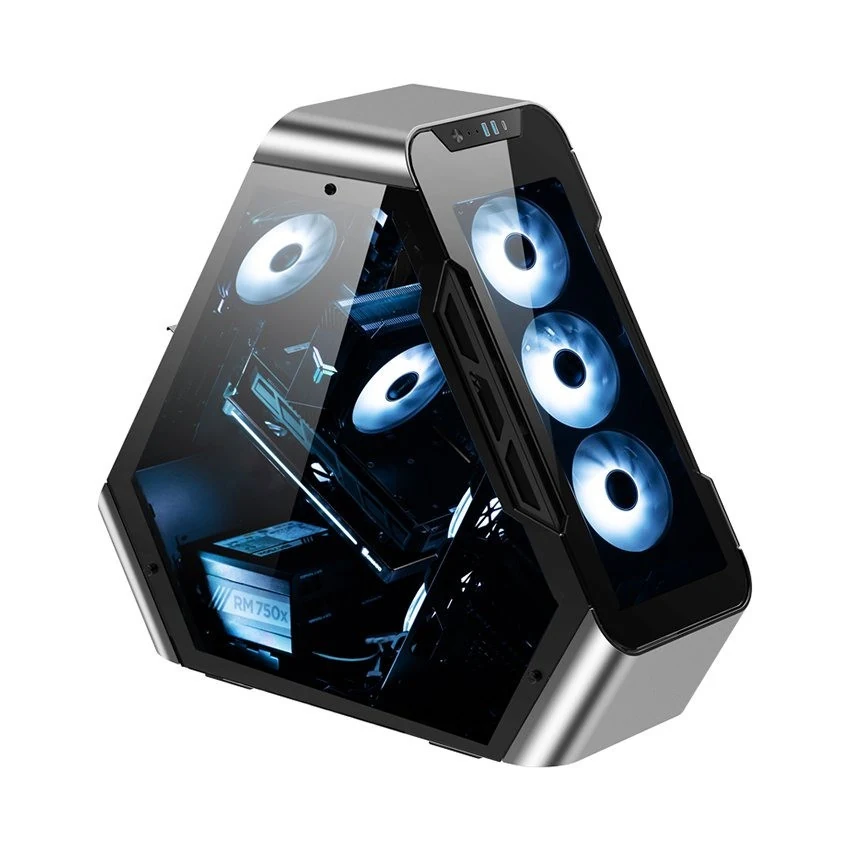 Vỏ Case PC Jonsbo TR03-G Silver - ATX - Bạc - NEW