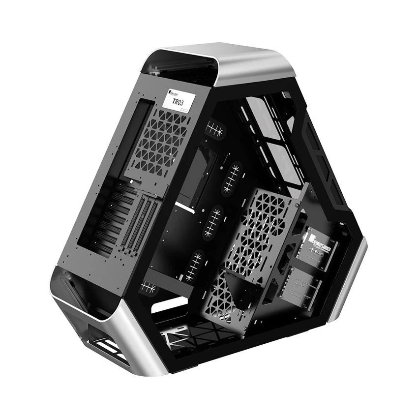 Vỏ Case PC Jonsbo TR03-G Silver - ATX - Bạc - NEW
