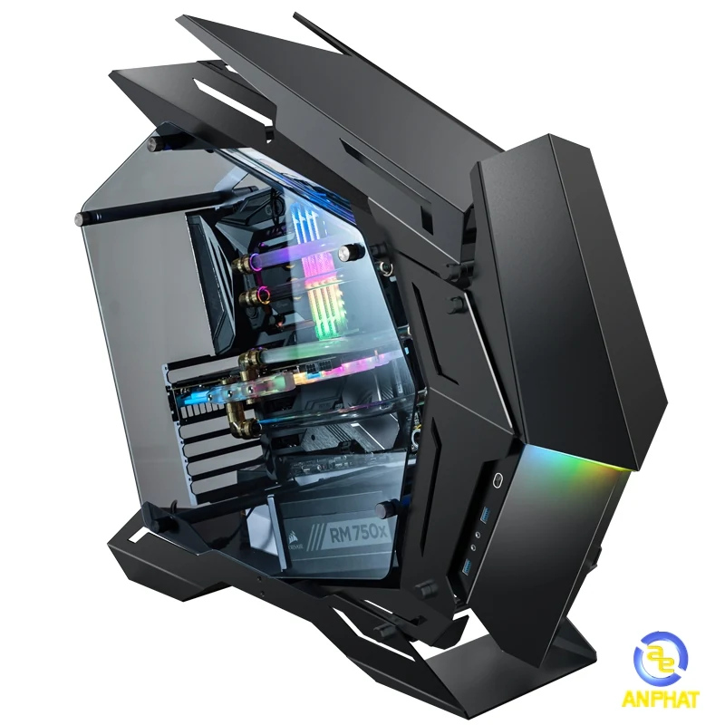 Vỏ Case PC Jonsbo U3 Black - M-ATX - Đen - NEW
