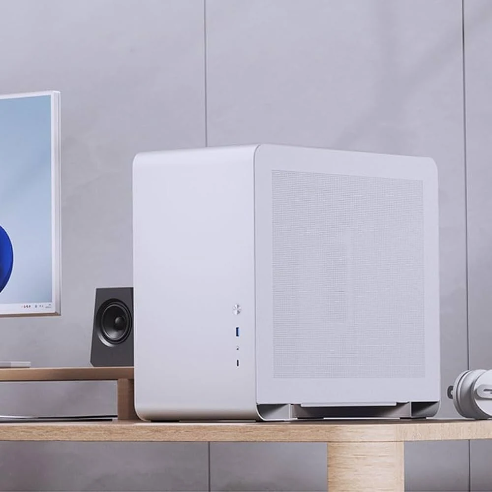 Vỏ Case PC Jonsbo U4 Mini White - M-ATX - Trắng - NEW