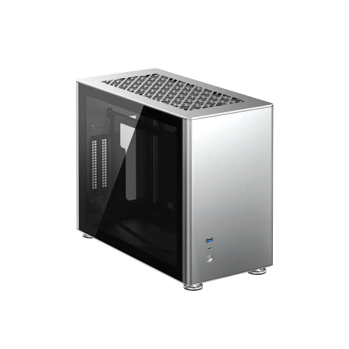 Vỏ Case PC Jonsbo U4 Silver - ATX - Bạc - NEW