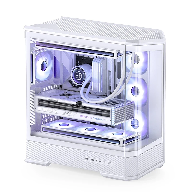 Vỏ Case PC Jonsbo U4 White - ATX - Trắng - NEW