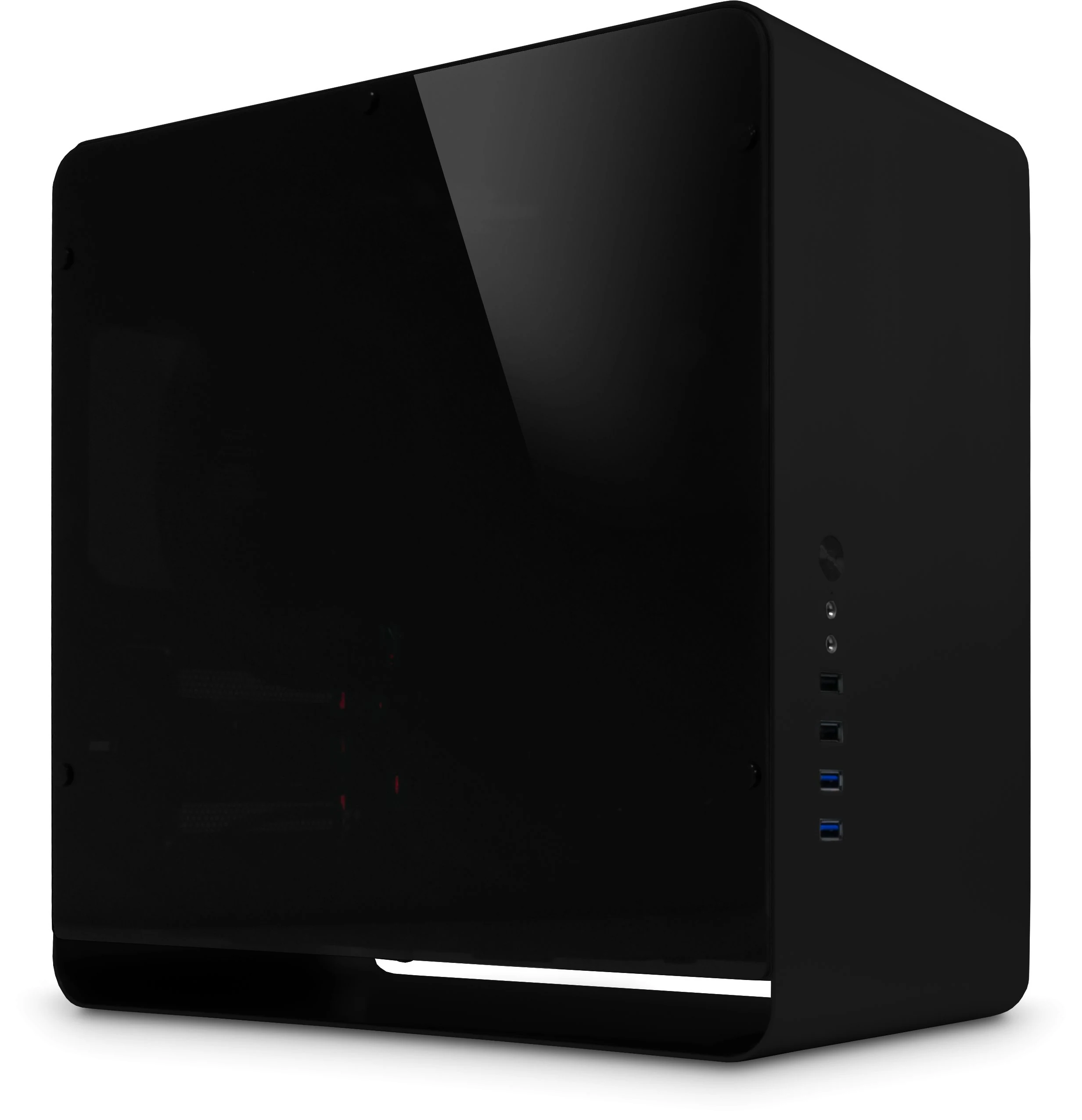Vỏ Case PC Jonsbo UMX3 Black - M-ATX - Đen - NEW