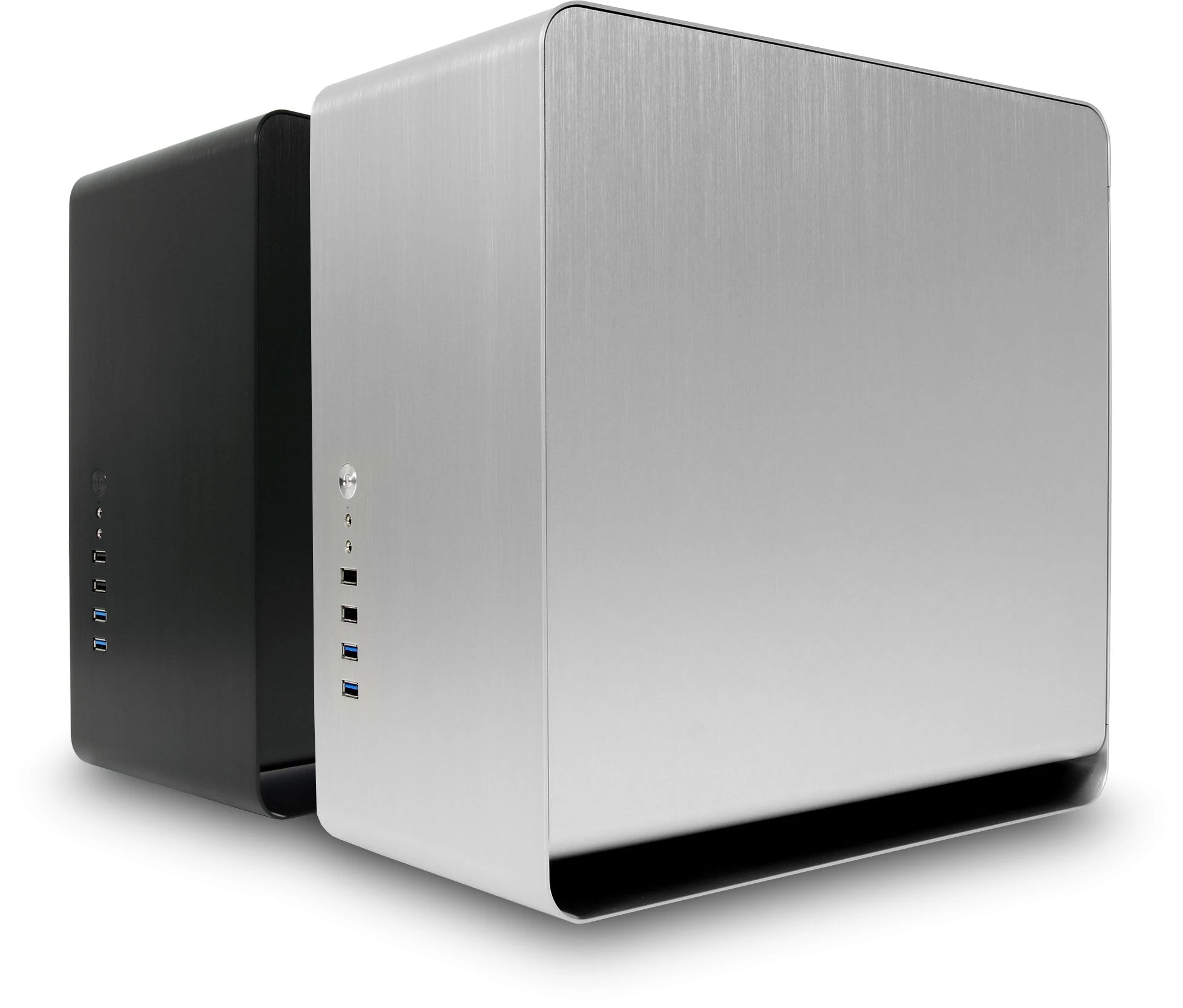 Vỏ Case PC Jonsbo UMX3 Silver - M-ATX - Bạc - NEW
