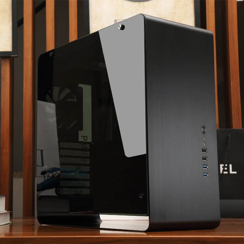Vỏ Case PC Jonsbo UMX4 Black - ATX - Đen - NEW