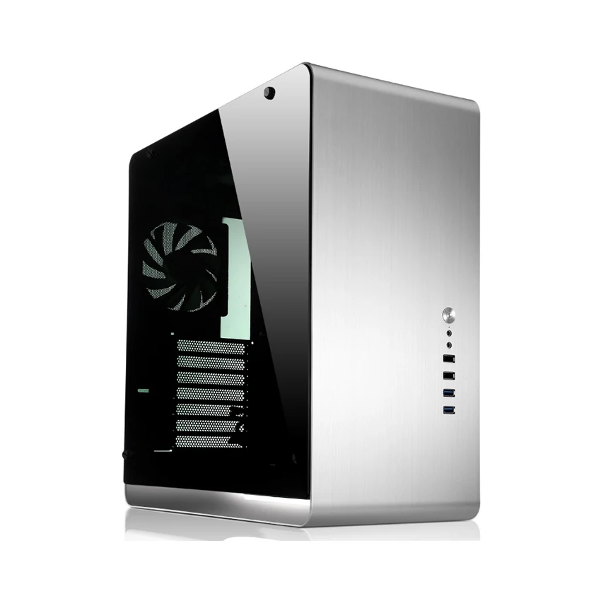 Vỏ Case PC Jonsbo UMX4 Silver - ATX - Bạc - NEW