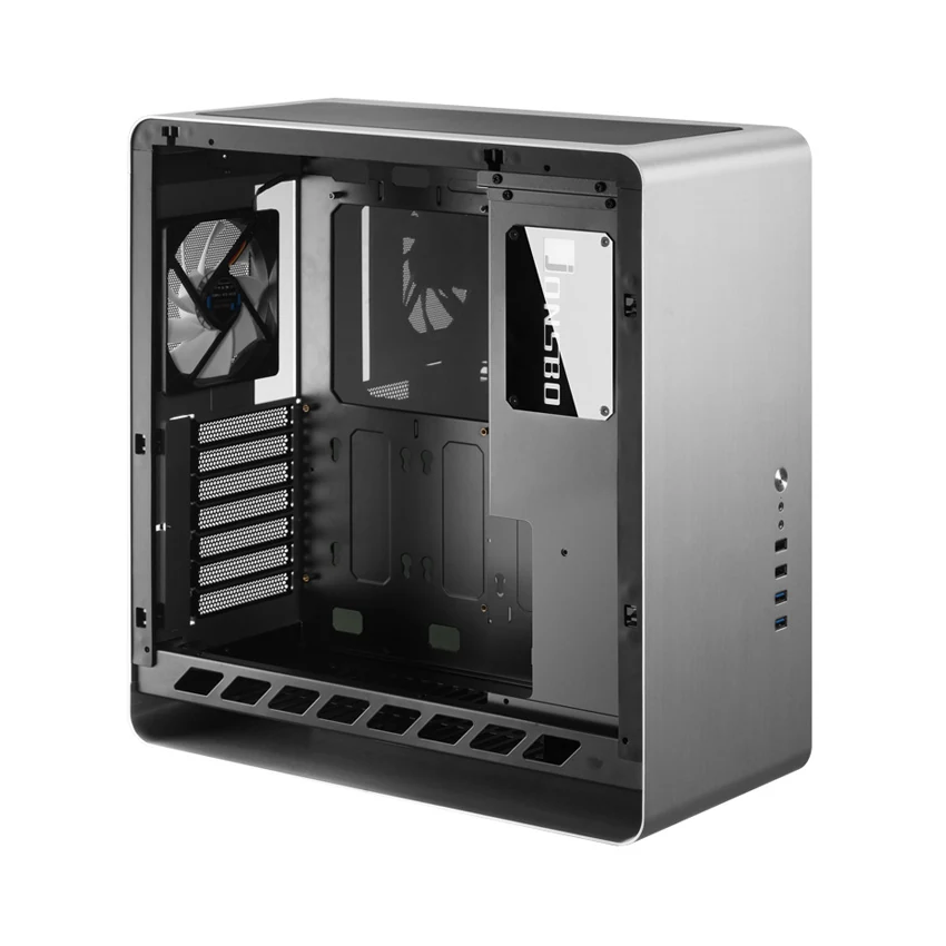 Vỏ Case PC Jonsbo UMX4 Silver - ATX - Bạc - NEW