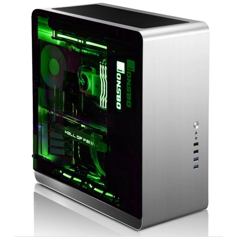 Vỏ Case PC Jonsbo UMX4 Silver - ATX - Bạc - NEW