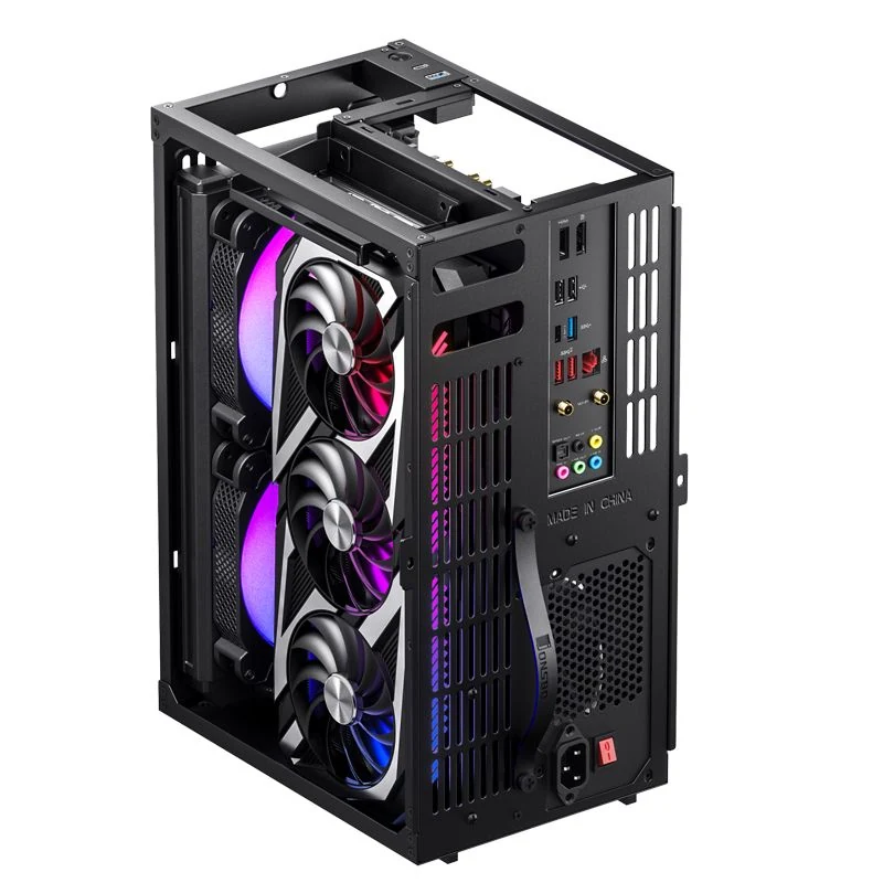 Vỏ Case PC Jonsbo VR3 Black - Mini-ITX - Đen - NEW